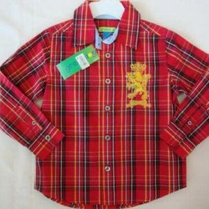 GREENDOG Button down long sleeve dress shirt